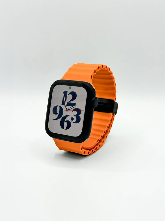 The Ripple - Apple Watch Strap - Mandarin